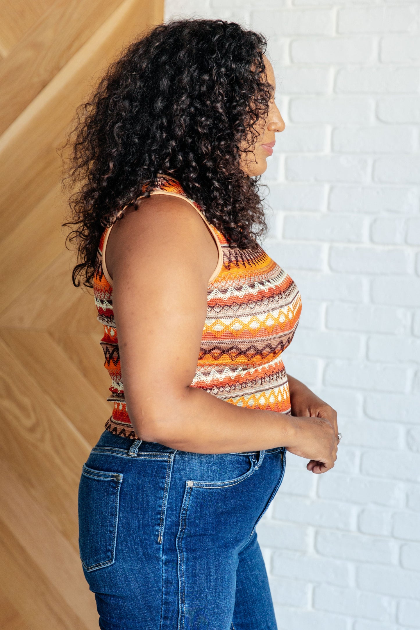Hazel Blues® | Up in My Feelings Knit Tank