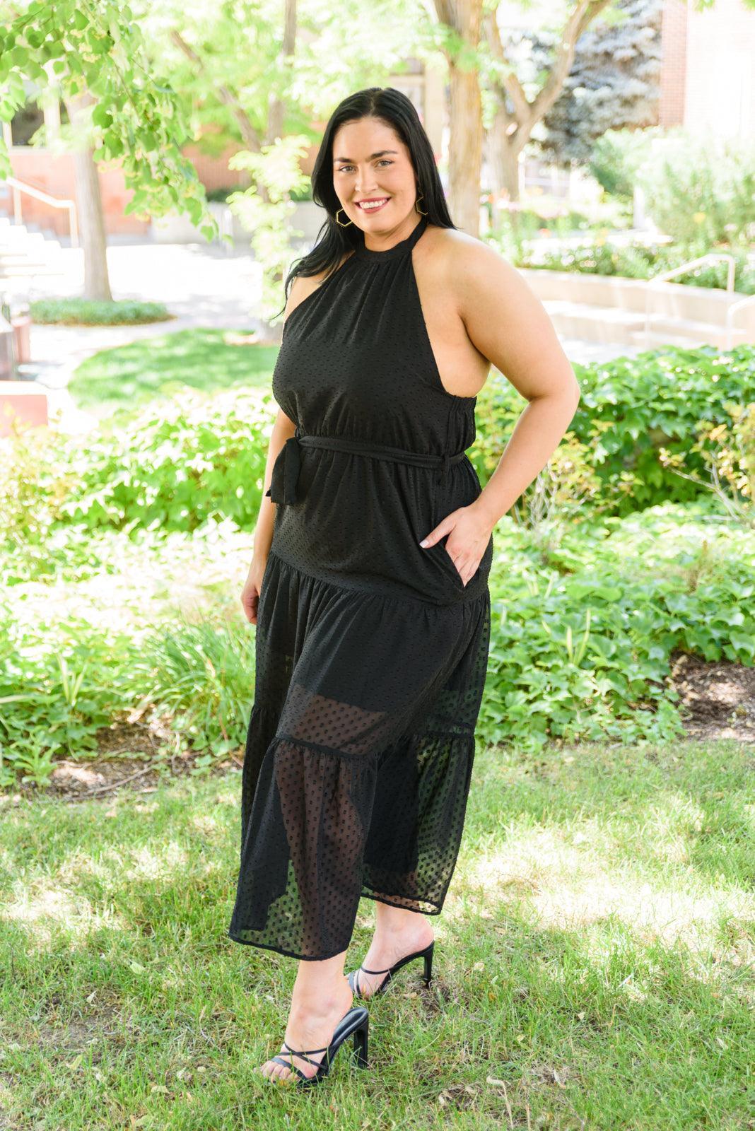 Hazel Blues® | Check Mate Maxi Dress