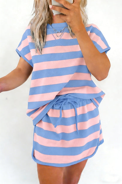 Hazel Blues® |  Stripe Right Dress | Pink Dress