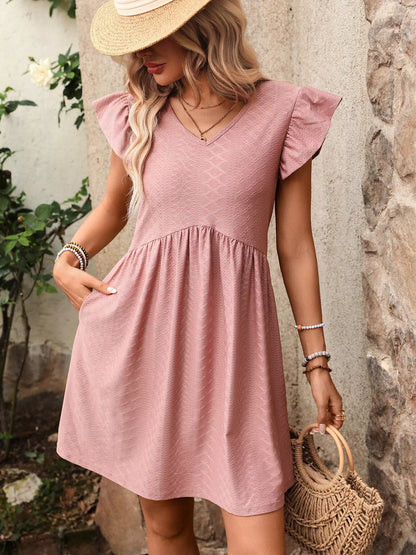 Hazel Blues® |  Ruffle Romance Dress | Ruffle Dress