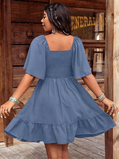 Stitched with Love Dress | Embroidered Dress