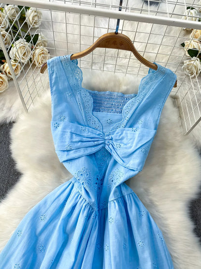 Hazel Blues® |  Lace Detail Sleeveless Dress