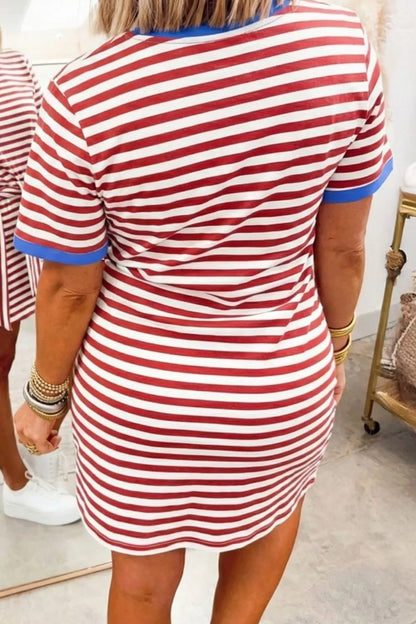 Hazel Blues® |  Stripe Right Dress