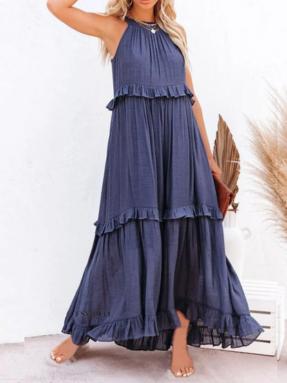 Hazel Blues® |  Ruffle Romance Dress | Ruffle Dress