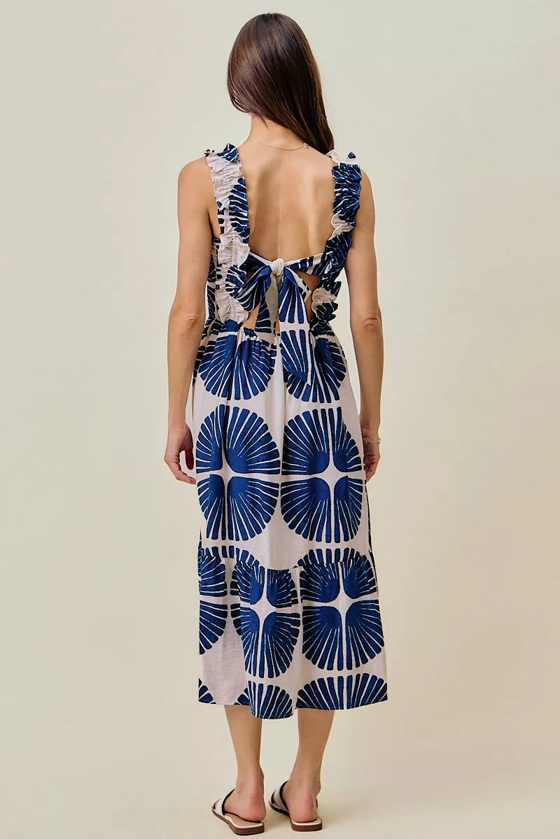 Hazel Blues® |  Easy Does It Dress | Tiered Dress
