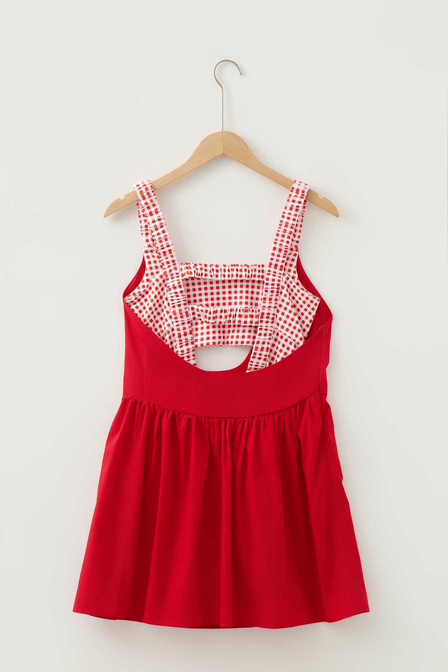Hazel Blues® |  Sunshine Gingham Mini Dress