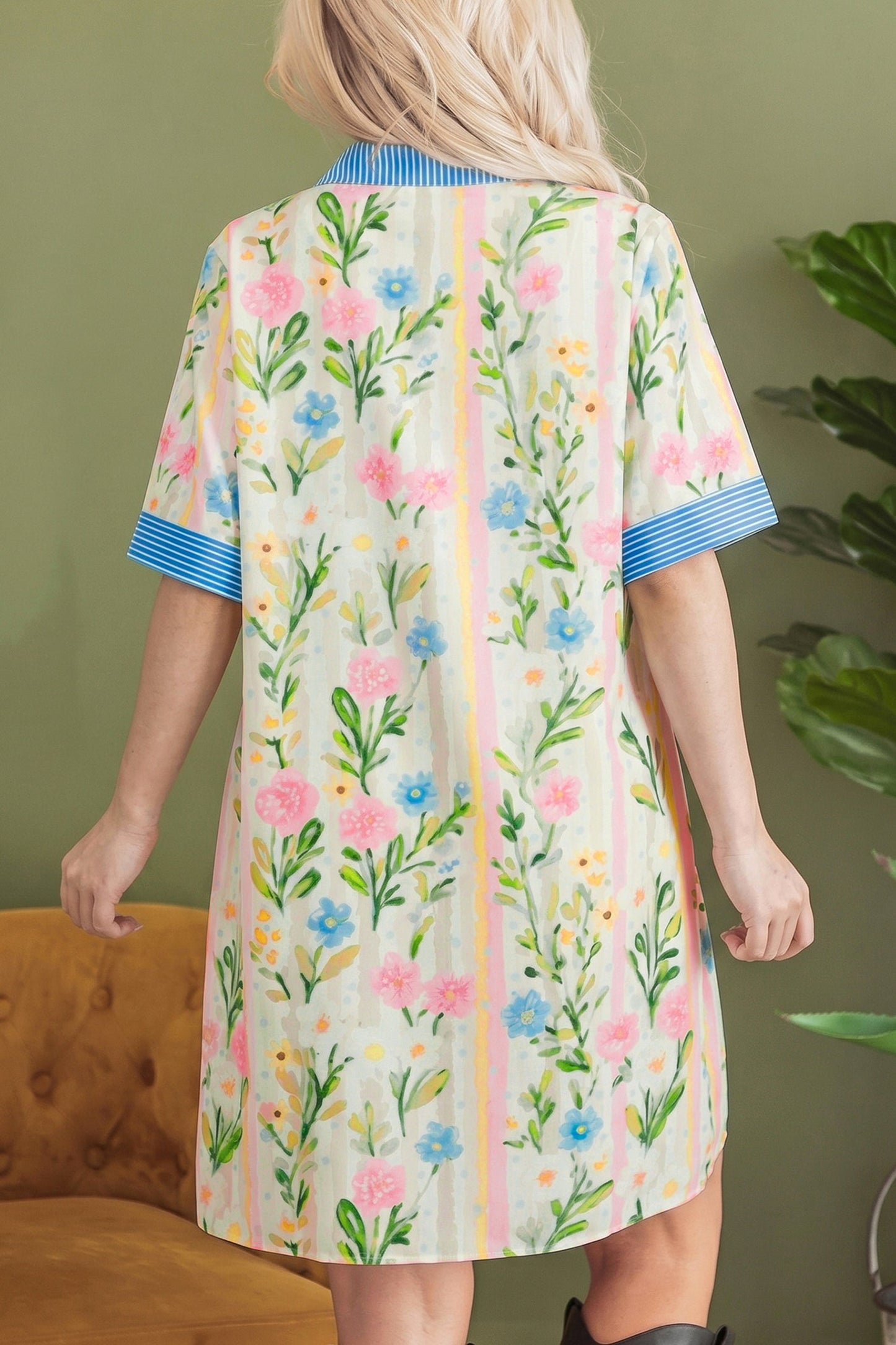 Hazel Blues® |  Sunday Market Floral Dress