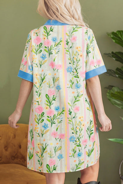 Hazel Blues® |  Sunday Market Floral Dress