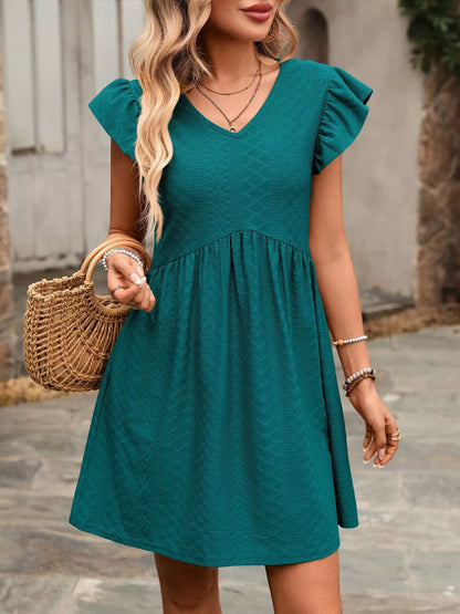 Hazel Blues® |  Ruffle Romance Dress | Ruffle Dress