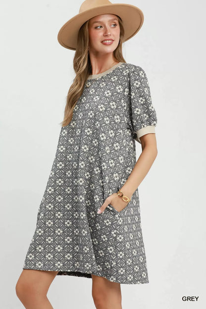 Sunday Bloom Dress | Floral Puff Sleeve Dress