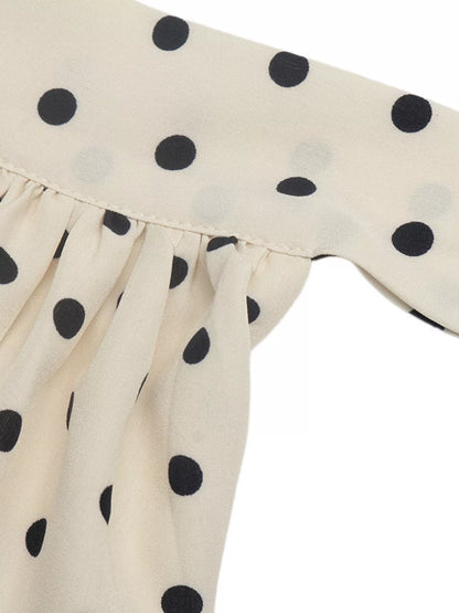 Hazel Blues® |  Polka Dot Halter Neck Mini Dress