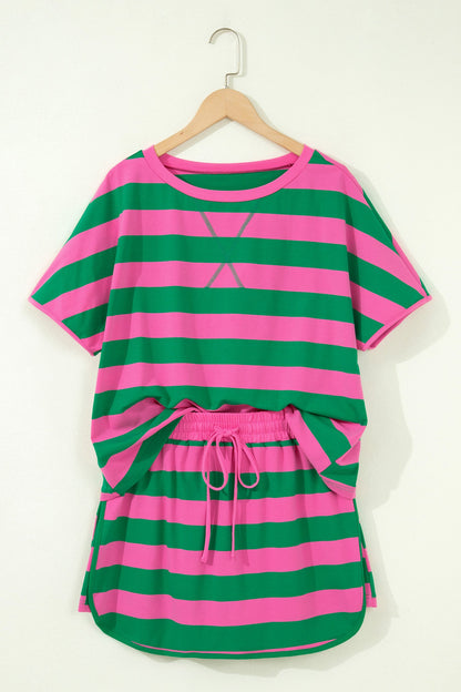 Hazel Blues® |  Stripe Right Dress | Pink Dress