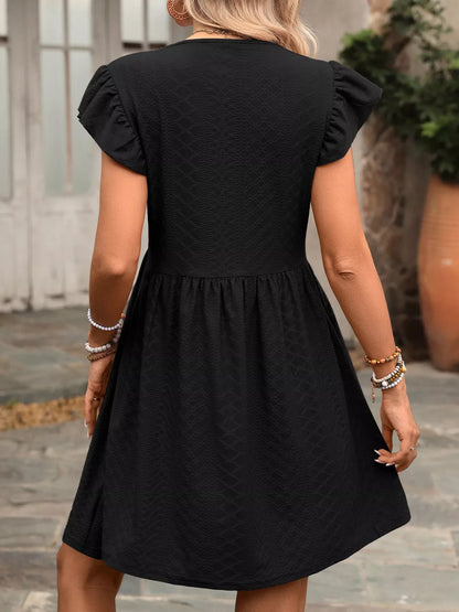 Hazel Blues® |  Ruffle Romance Dress | Ruffle Dress