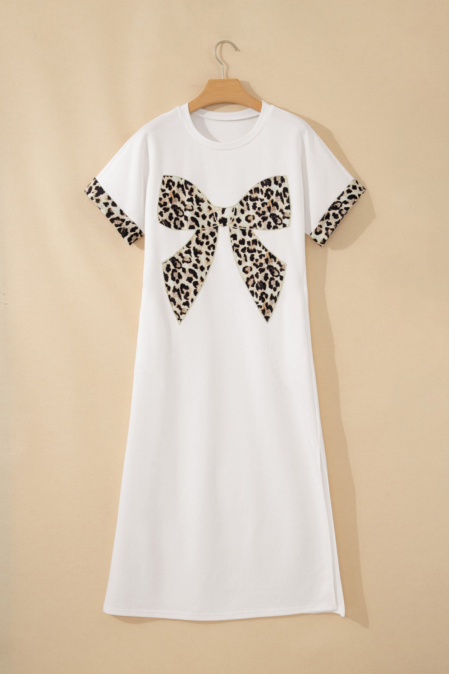 Hazel Blues® |  Spot On Dress | Leopard Bow Dress