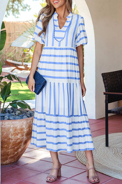 Hazel Blues® |  Stripe Right Dress | Striped Dress