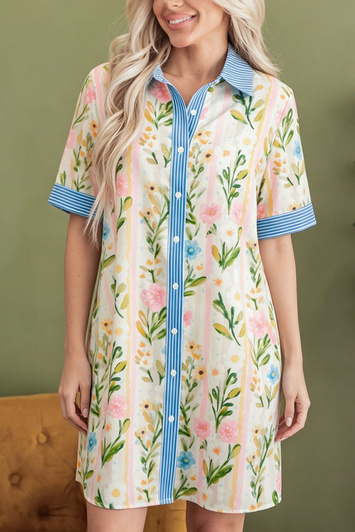 Hazel Blues® |  Sunday Market Floral Dress