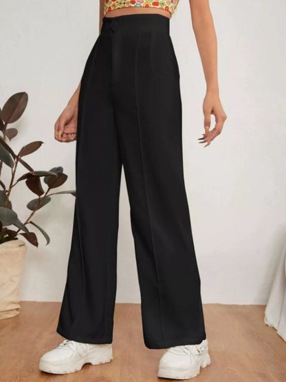Hazel Blues® |  High Waist Straight Leg Dress Pants
