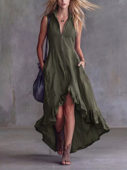 Hazel Blues® |  Ruffle Romance Dress | Ruffle Dress