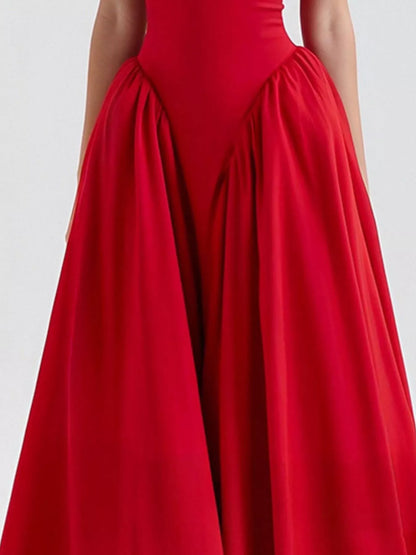 Hazel Blues® |  Halter Neck Midi Dress with Pockets