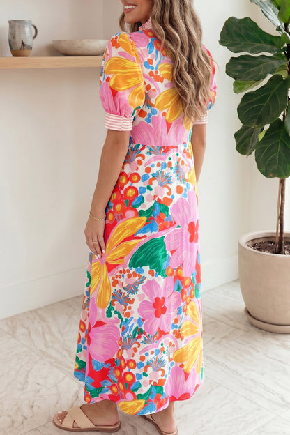 Hazel Blues® |  Garden Getaway Button Down Dress