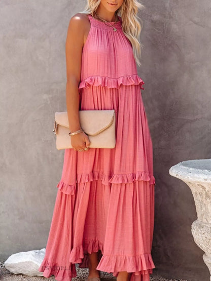 Hazel Blues® |  Ruffle Romance Dress | Ruffle Dress