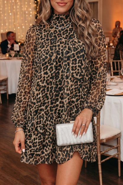 Hazel Blues® |  Wild Side Dress | Leopard Dress