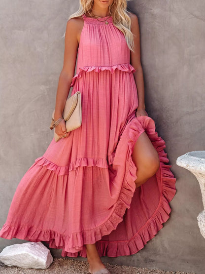 Hazel Blues® |  Ruffle Romance Dress | Ruffle Dress