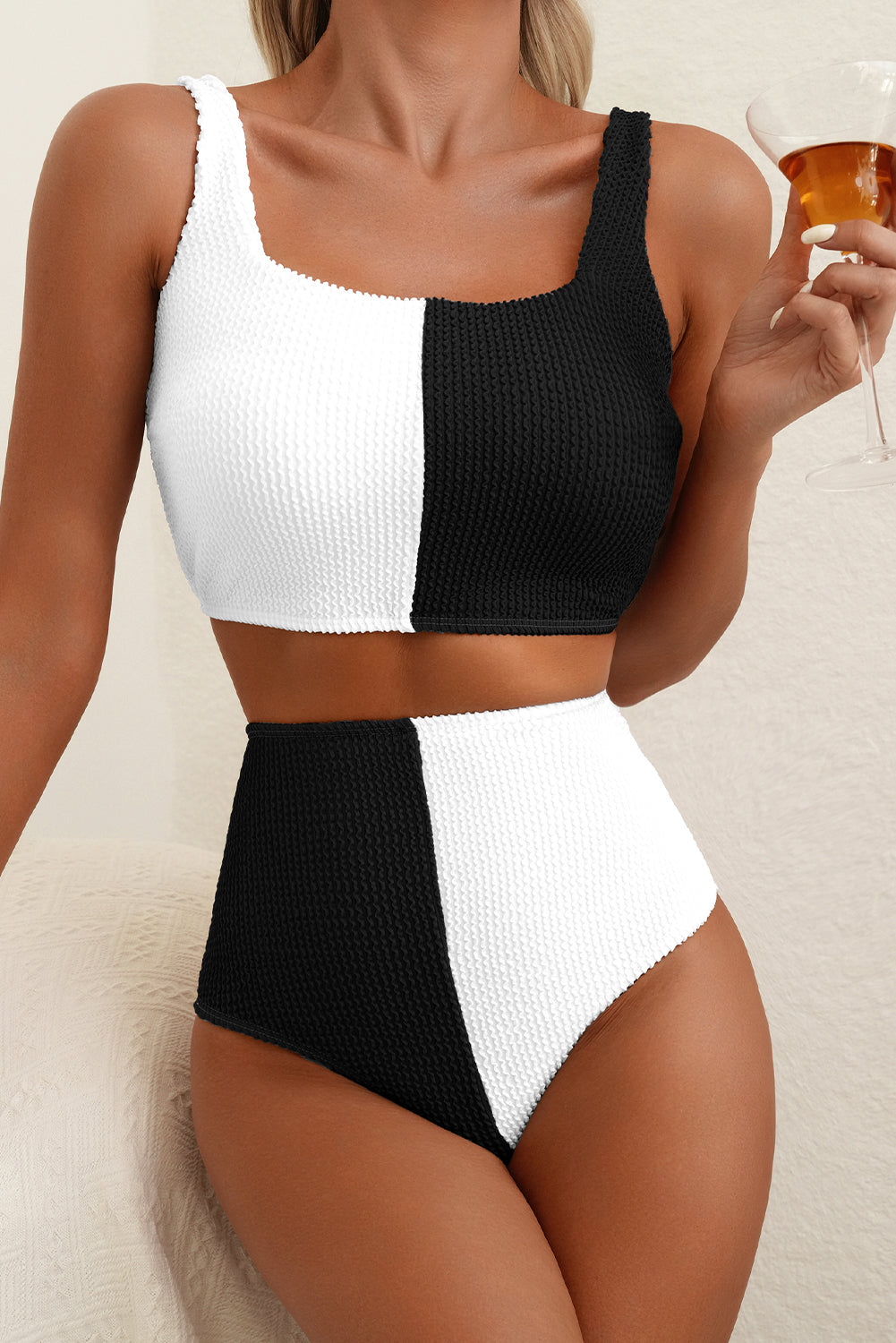 Hazel Blues® | Black Sand Bikini Set