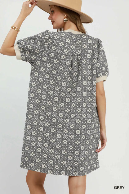 Sunday Bloom Dress | Floral Puff Sleeve Dress