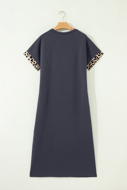Hazel Blues® |  Spot On Dress | Leopard Bow Dress