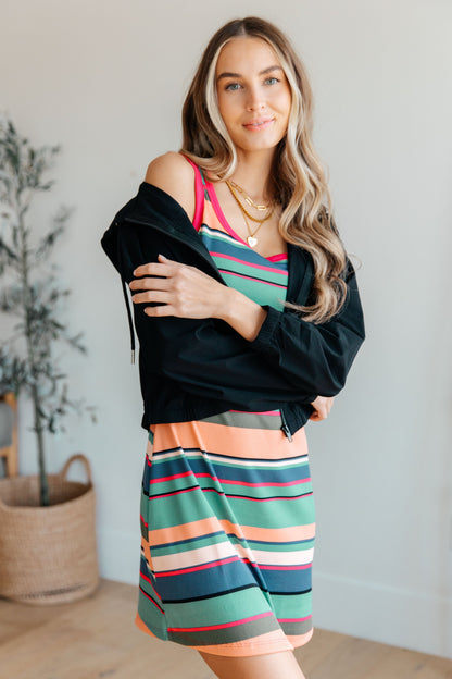 Hazel Blues® |  Summer Lovin' Striped Tank Dress
