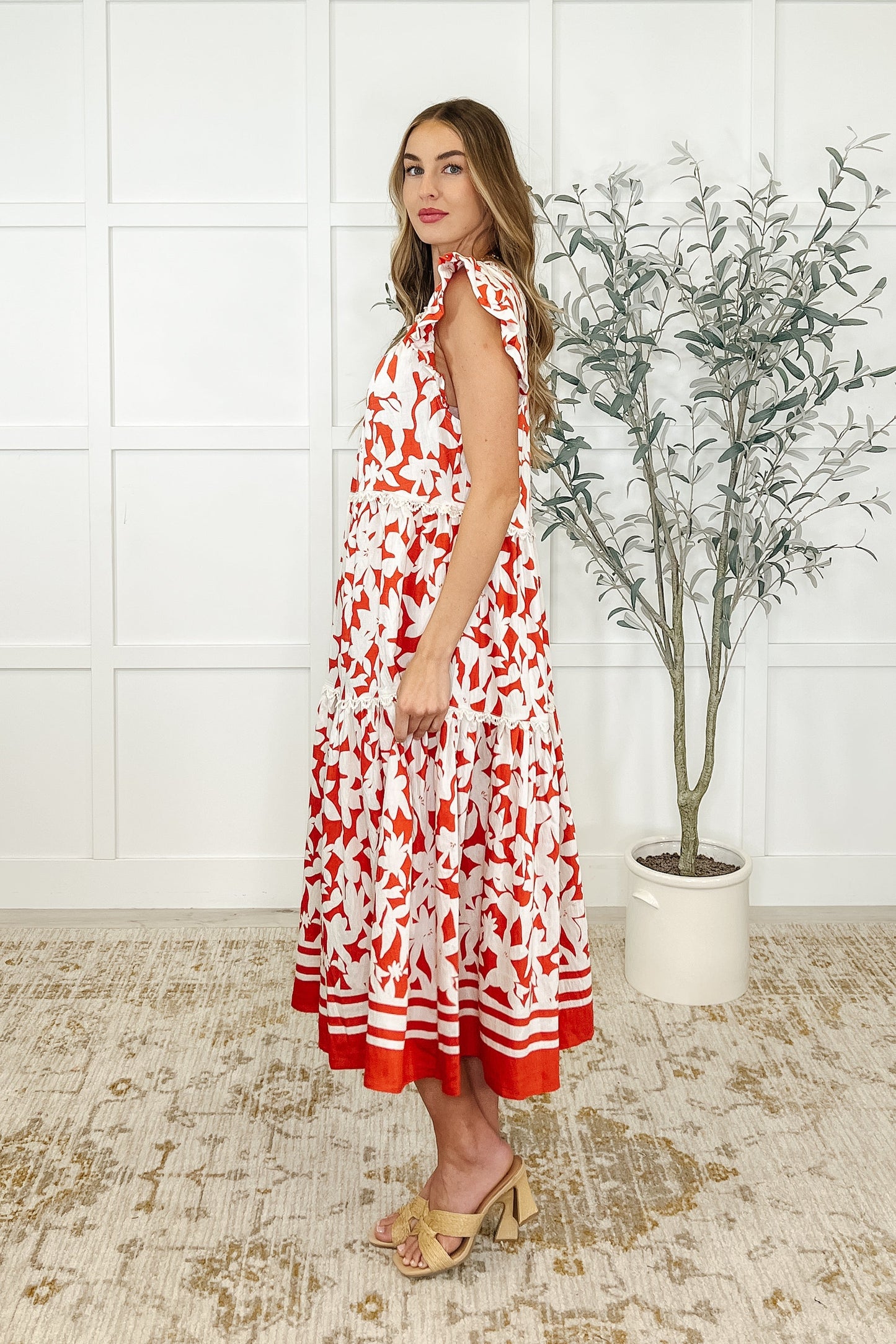 Hazel Blues® |  Easy Does It Dress | Tiered Dress