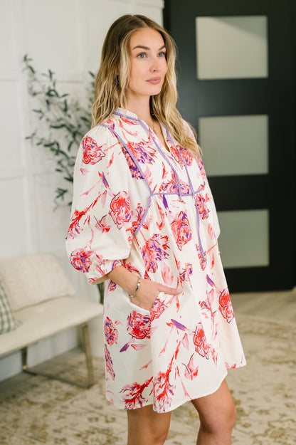 Hazel Blues® |  Destination Unknown Floral Dress