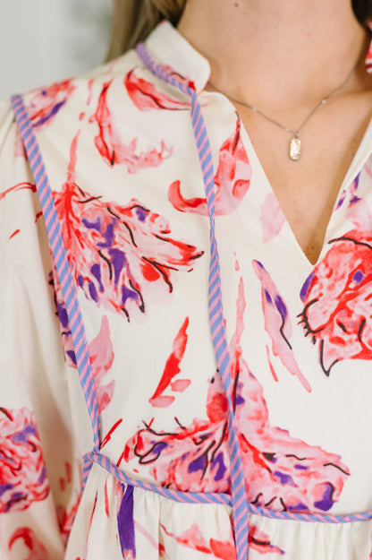 Hazel Blues® |  Destination Unknown Floral Dress