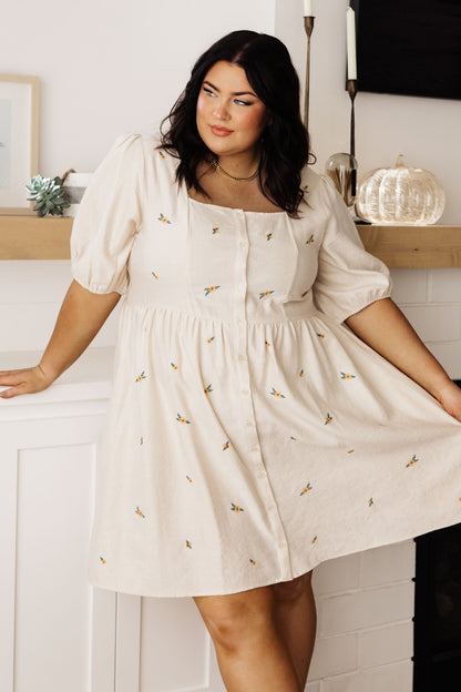 Hazel Blues® |  Dream a Little Dream Embroidered Dress
