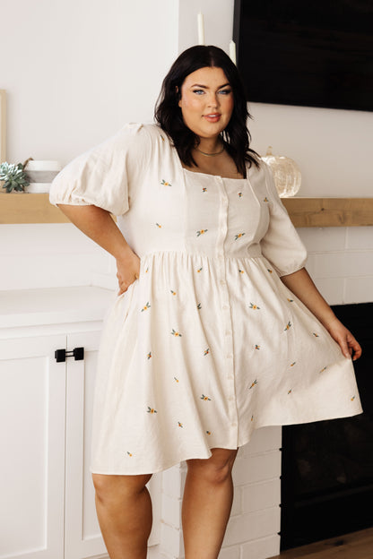 Hazel Blues® |  Dream a Little Dream Embroidered Dress