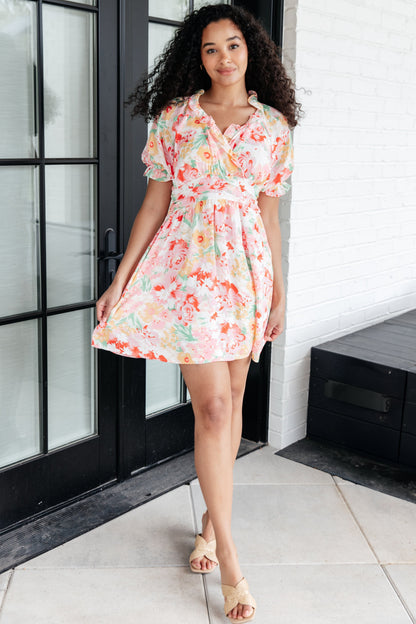 Hazel Blues® |  Fancy Free Floral Dress