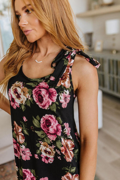 Hazel Blues® |  Fortuitous in Floral Maxi Dress