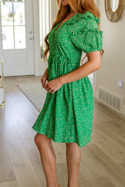 Hazel Blues® |  Garden Goddess V-Neck Dress