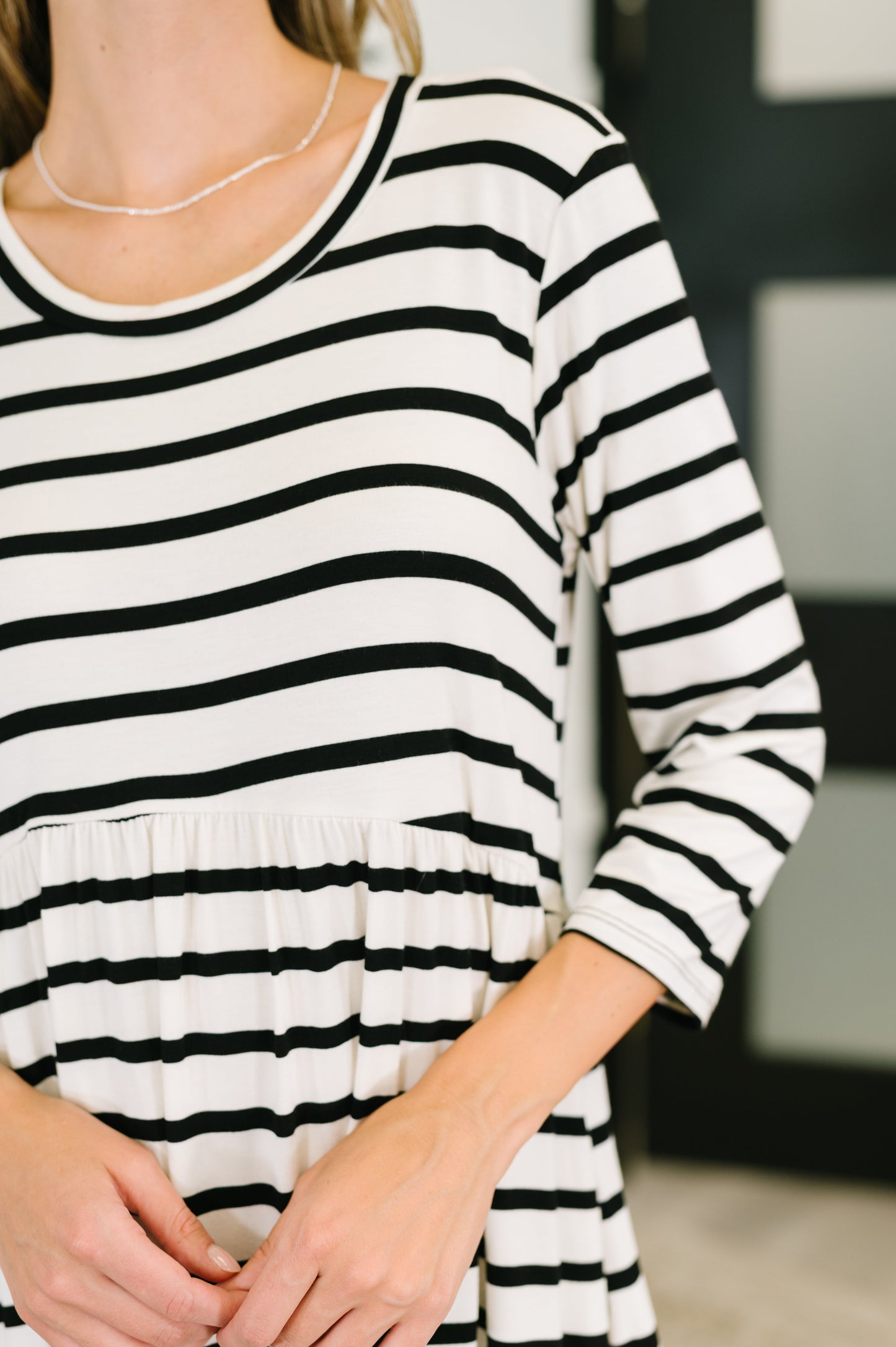 Hazel Blues® |  Stripe Right Dress | Striped Dress