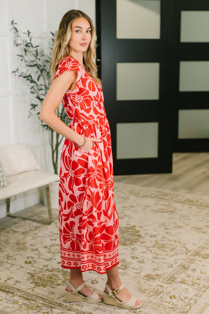 Hazel Blues® |  Just Yesterday Front Button Down Dress