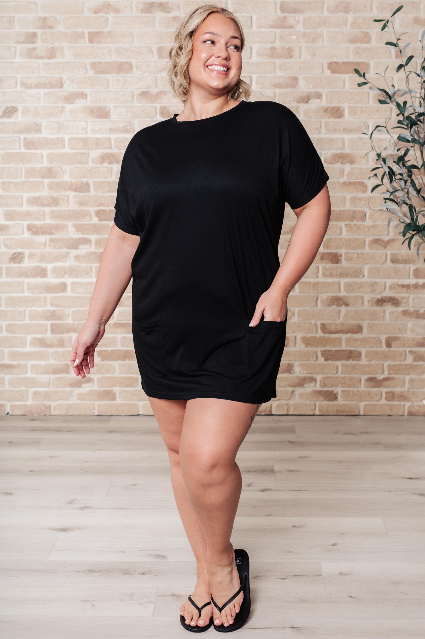 Hazel Blues® |  Kind Of Casual Pocket Tunic Dress