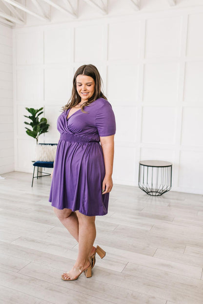 Hazel Blues® |  Miss Independent V-Neck Dress
