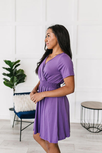 Hazel Blues® |  Miss Independent V-Neck Dress