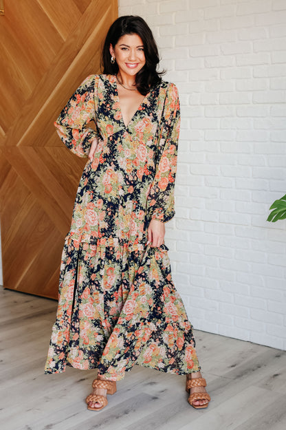 Hazel Blues® |  My Heart Will Go On Tiered Balloon Sleeve Dress
