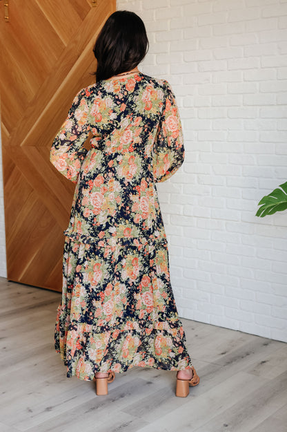 Hazel Blues® |  My Heart Will Go On Tiered Balloon Sleeve Dress