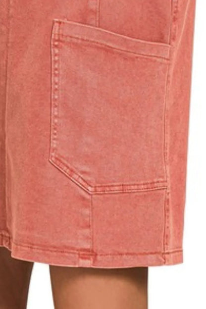 Hazel Blues® |  Zenana Washed Adjustable Strap Denim Overall Dress
