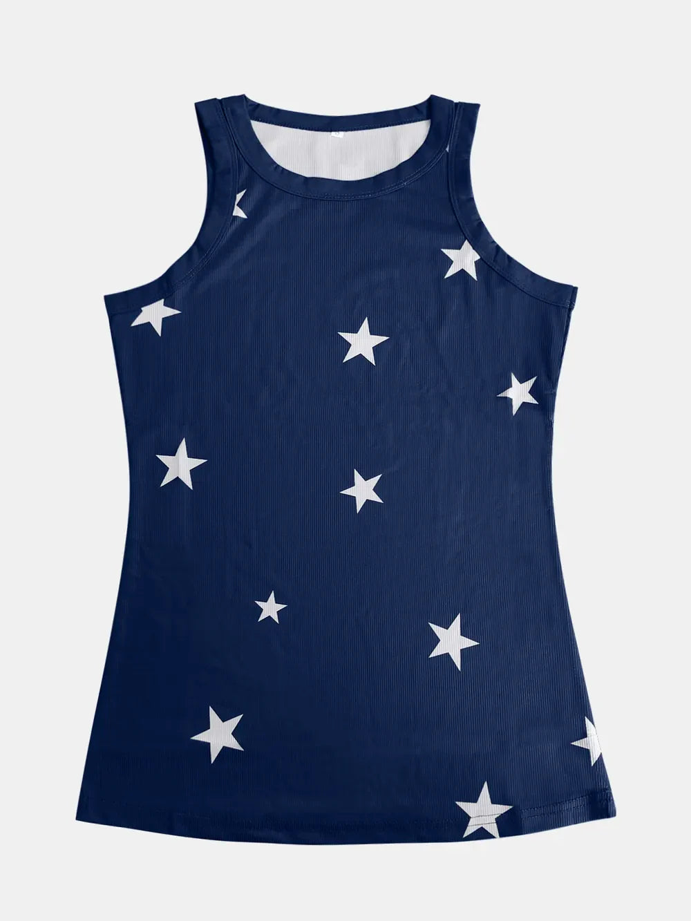 Hazel Blues® |  Star Round Neck Tank