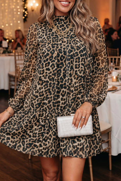 Hazel Blues® |  Wild Side Dress | Leopard Dress