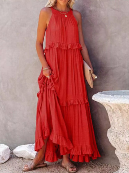 Hazel Blues® |  Ruffle Romance Dress | Ruffle Dress